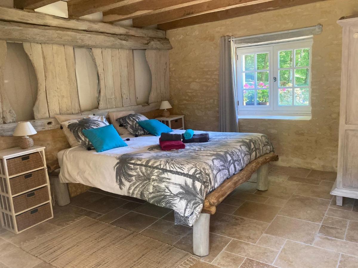 Logis Des 4 Fees Et Son Bain Nordique Villa Sainte-Nathalène Eksteriør bilde