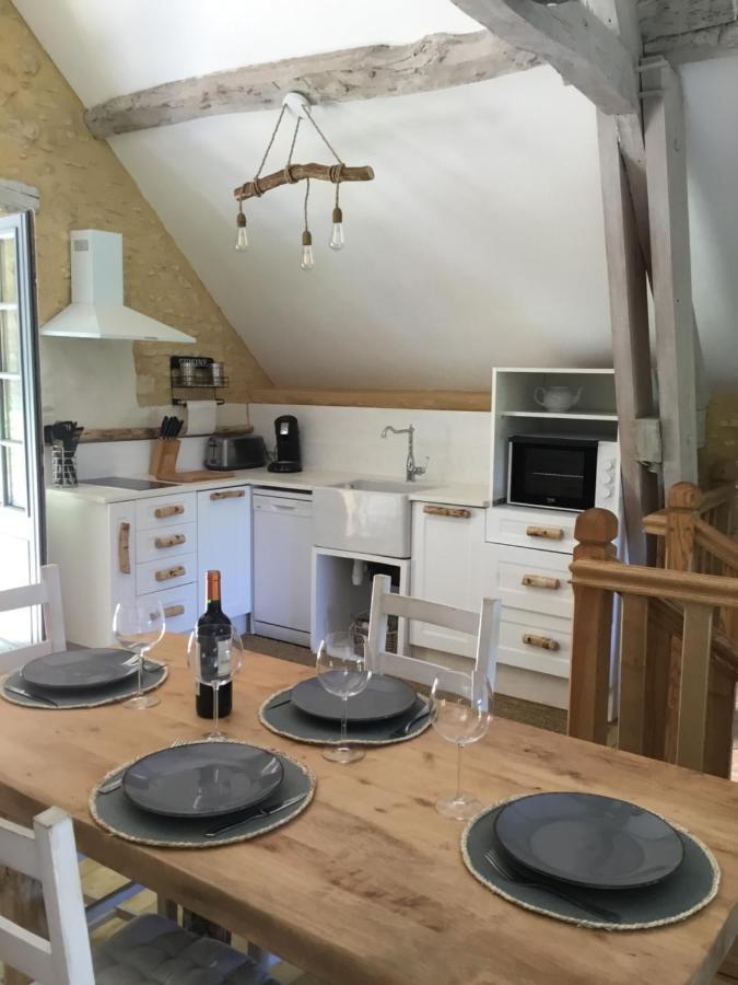 Logis Des 4 Fees Et Son Bain Nordique Villa Sainte-Nathalène Eksteriør bilde